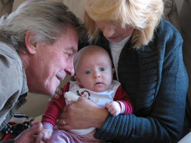 Grandma and Papa.